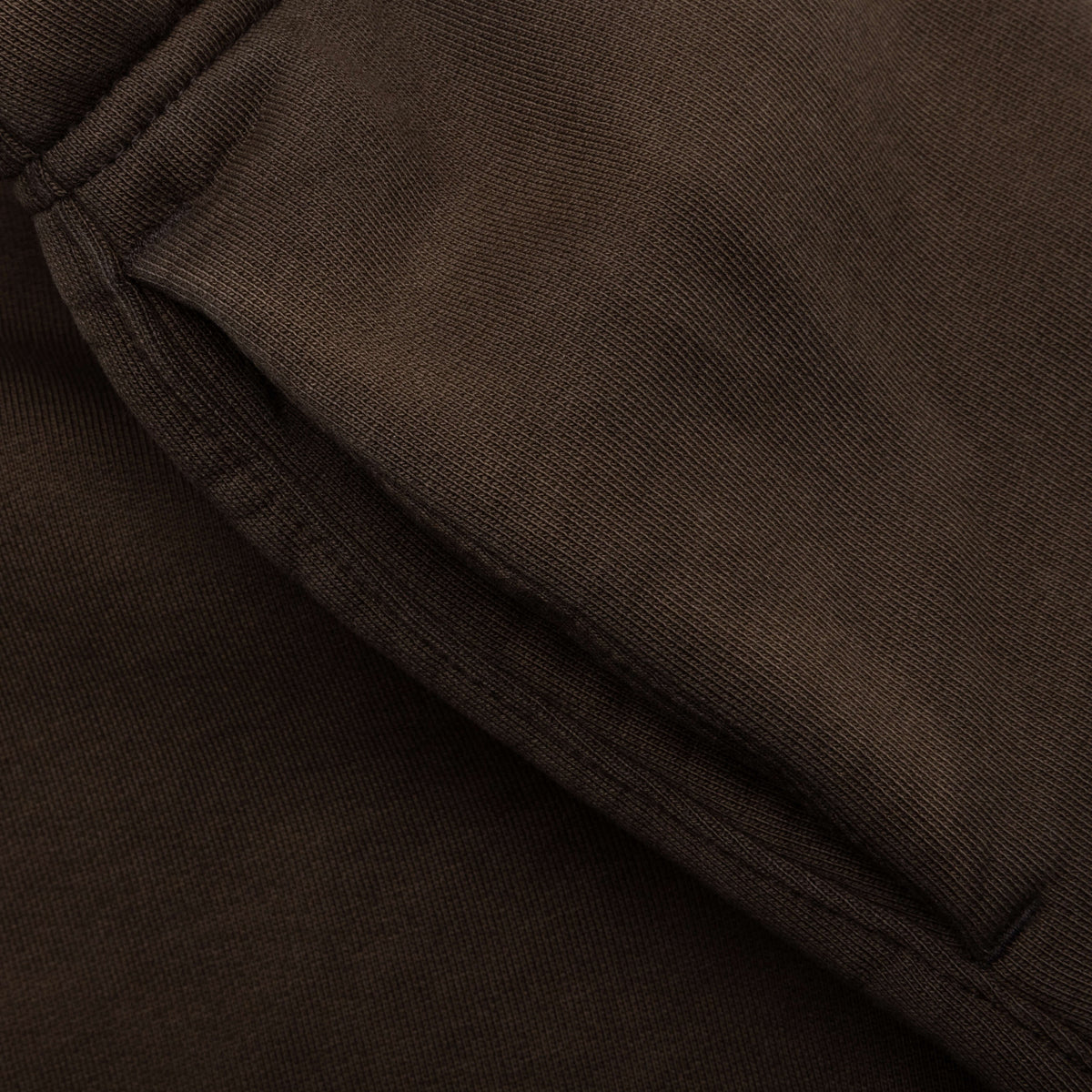 Kid's Heavy Fleece Soccer Short - Brown