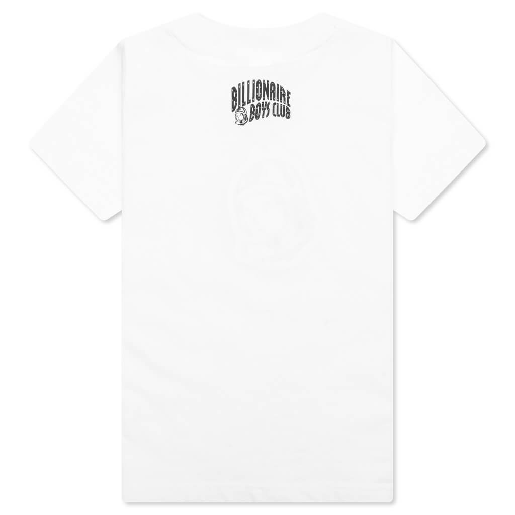 Kids BB Astro S/S Knit - White