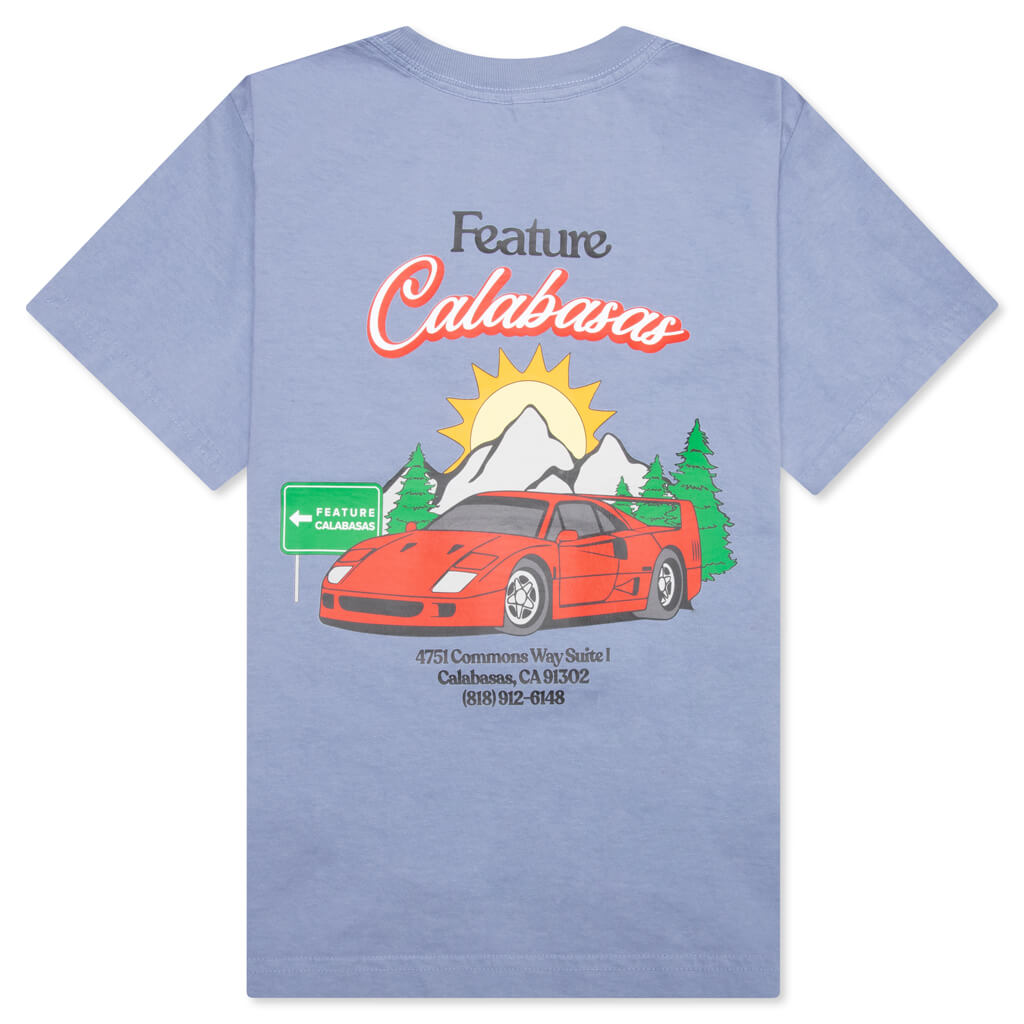 Kids C-40 S/S Tee - Clear Blue