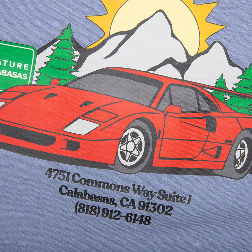 Kids C-40 S/S Tee - Clear Blue