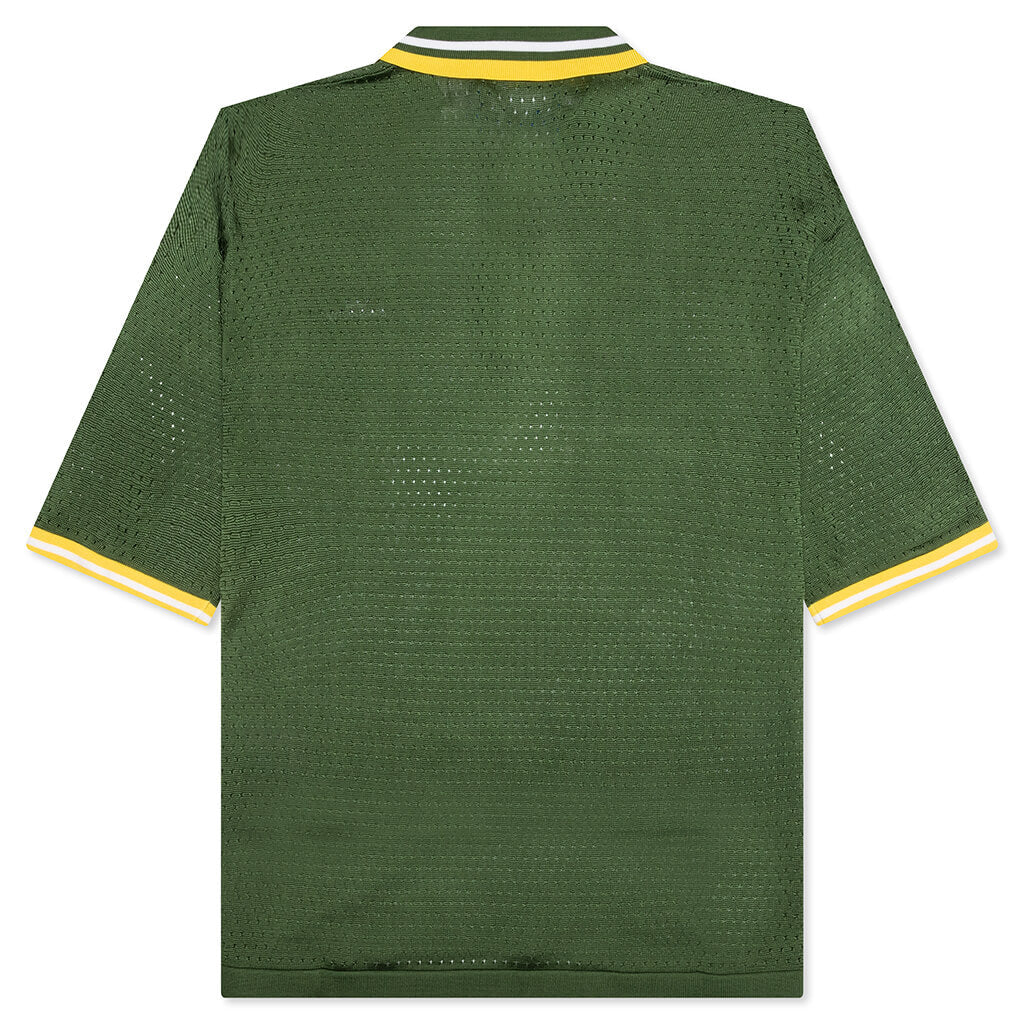 Mesh Polo - Green
