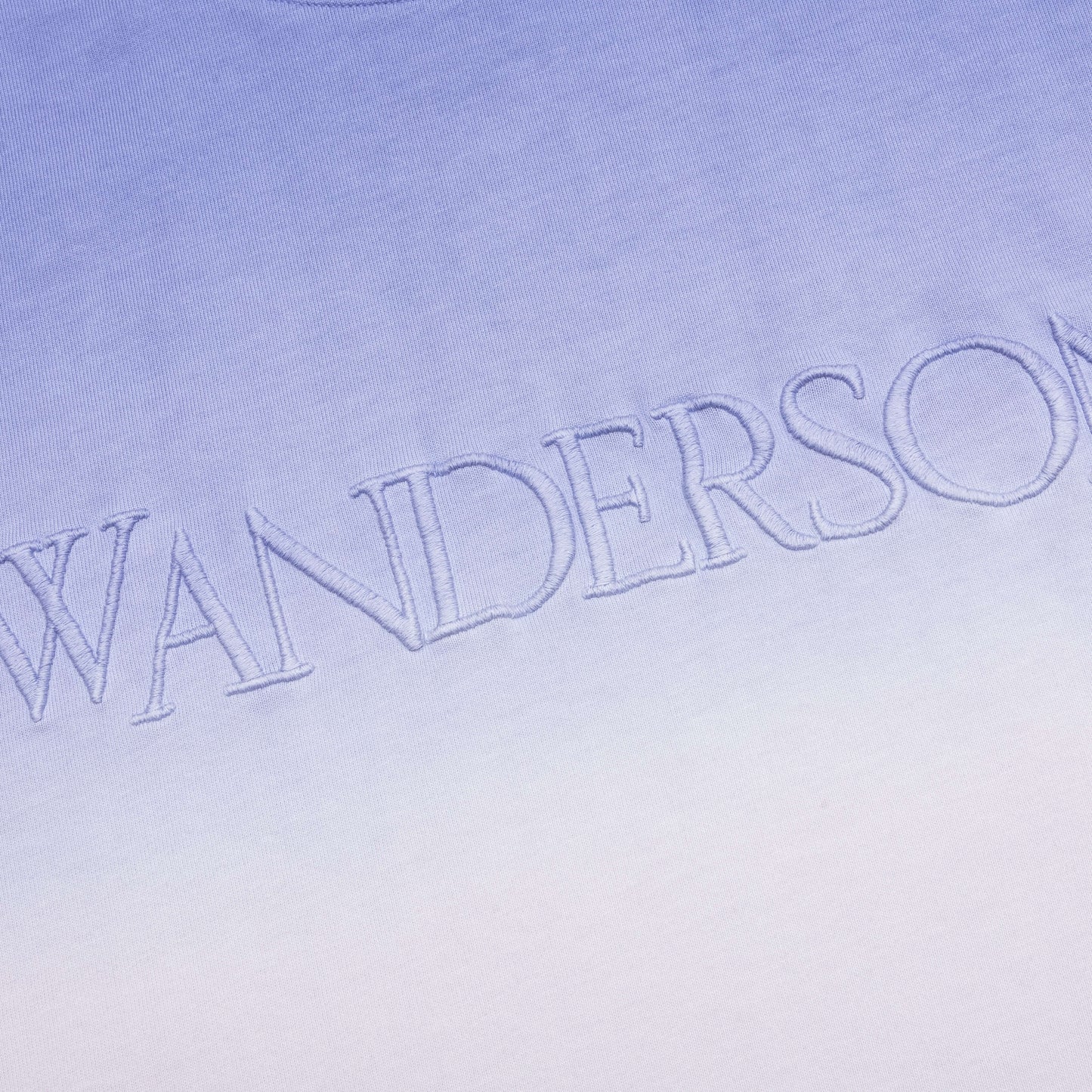 Logo Embroidery Gradient T-Shirt - Lavender