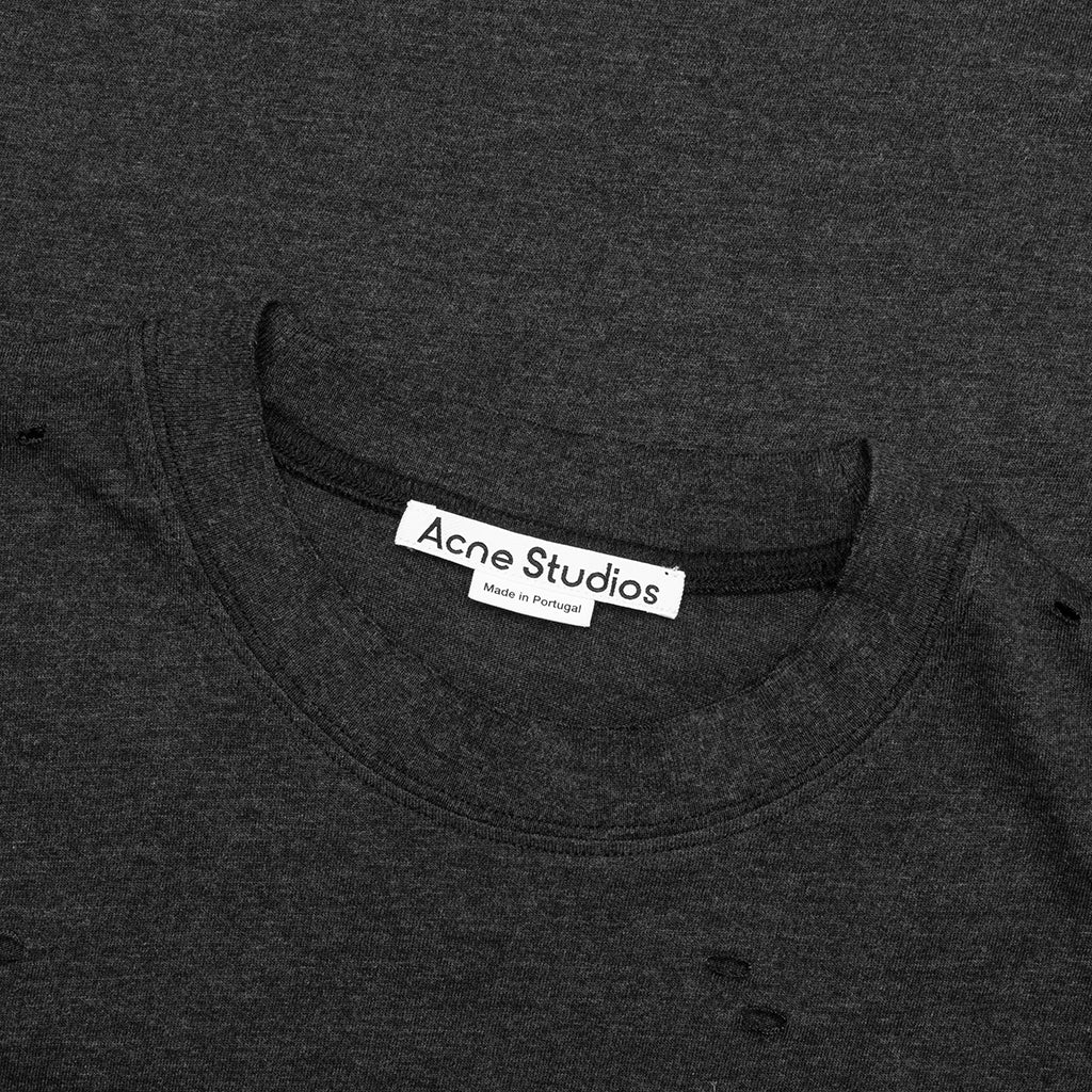 Logo T-Shirt Relaxed Fit - Black Melange