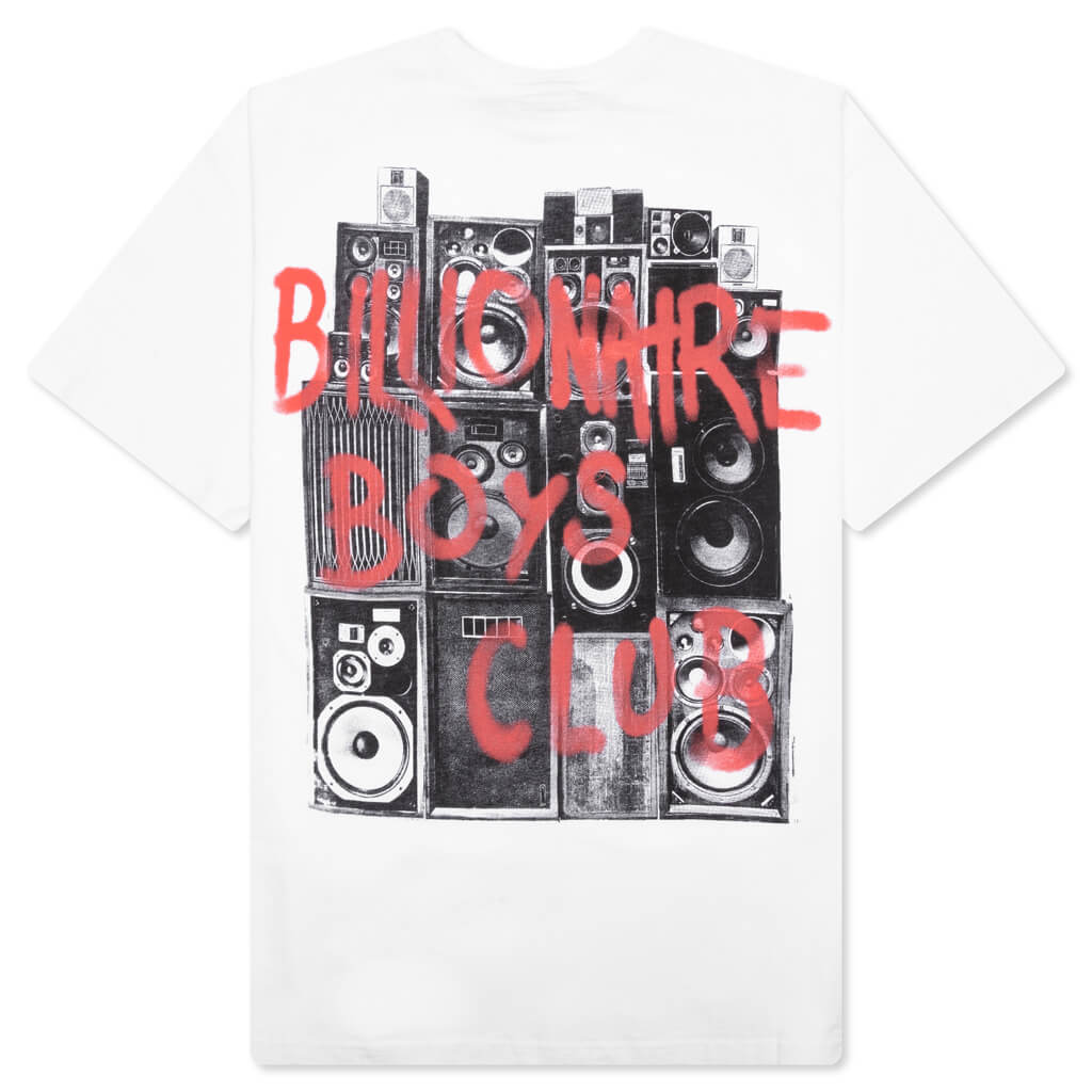 Loud S/S Tee - Bleach White