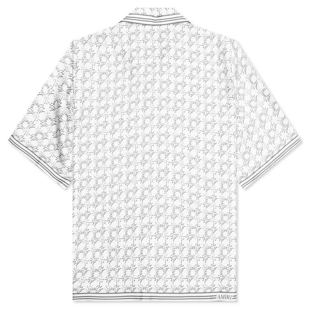 MA Quad Bowling Shirt - Asphalt