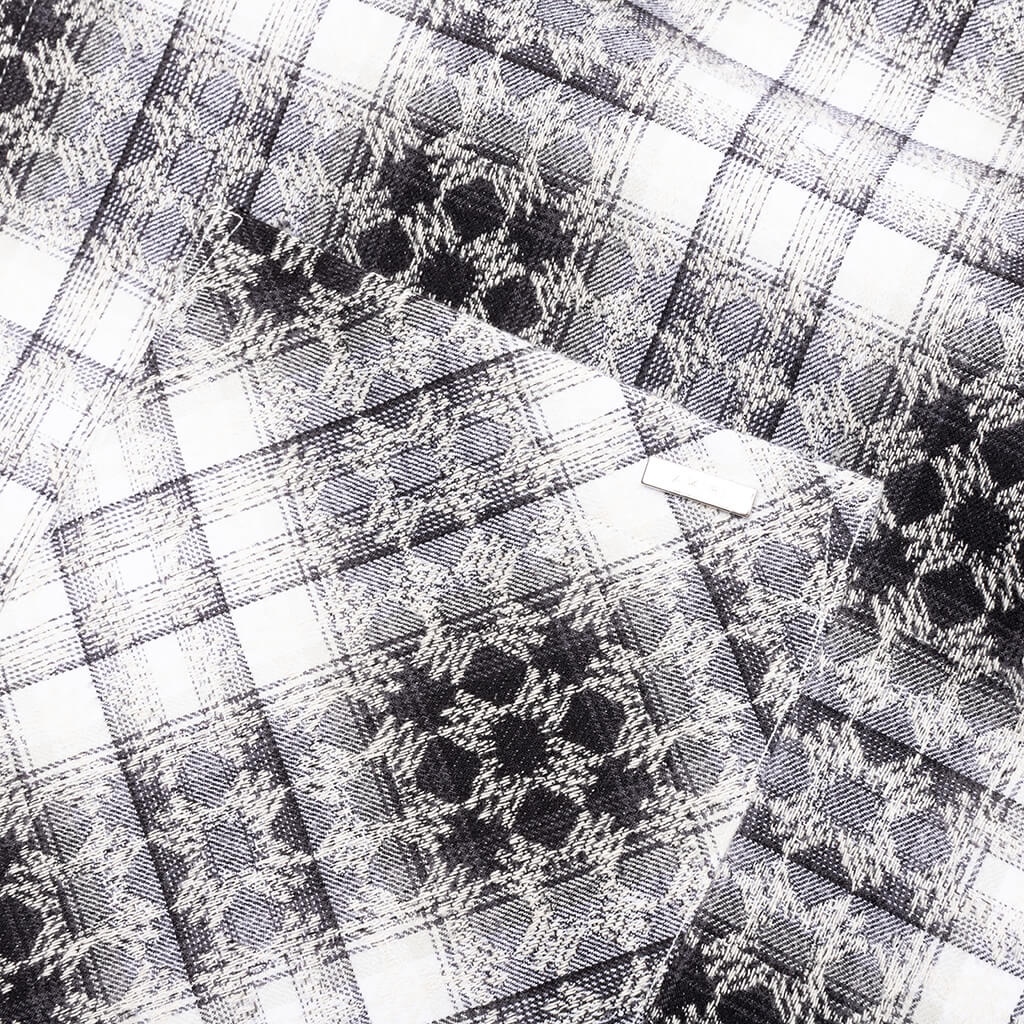 MA Quad Jacquard Flannel - Black