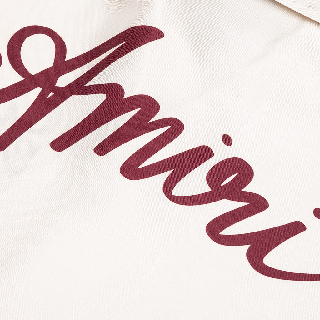 MA Swirl Bowling Shirt - Alabaster