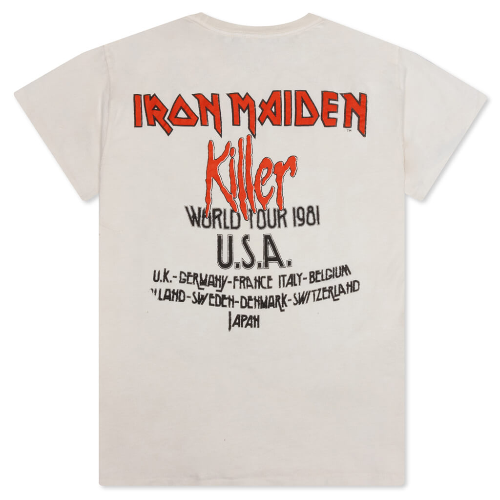 Iron Maiden Tee - White