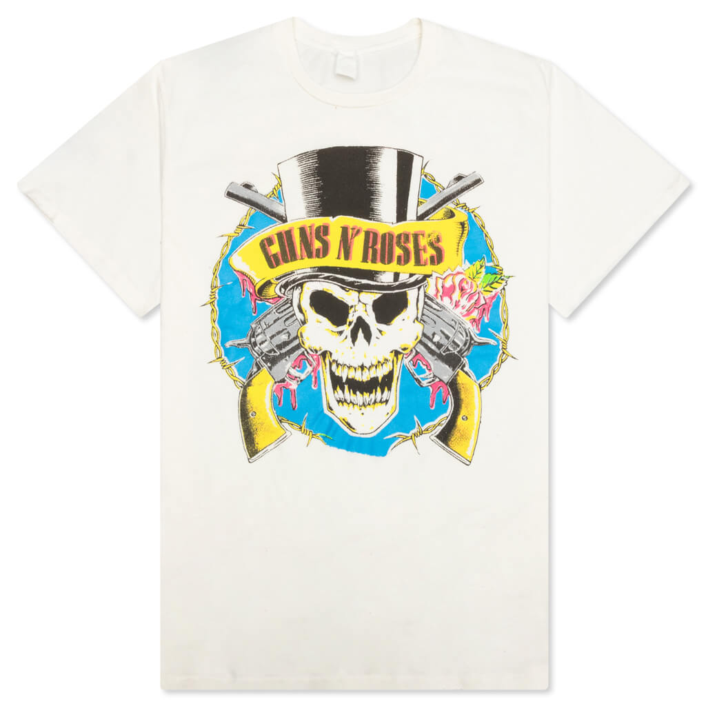 Mens Guns N Roses Tee - Off White