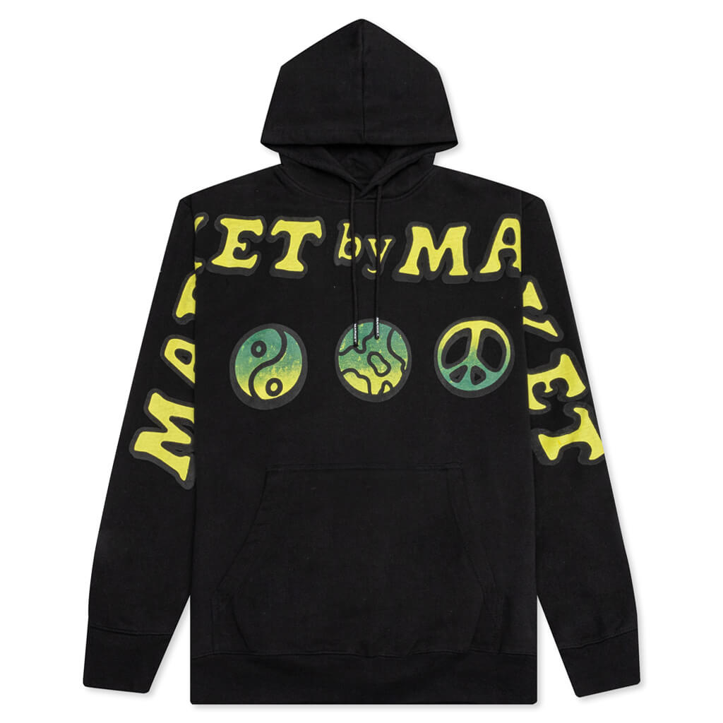 Cali Lock Gradient Hoodie - Black