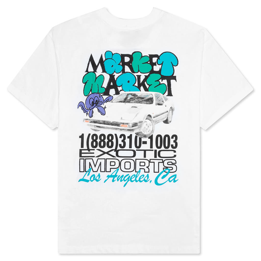 Exotic Automobile Tee - White