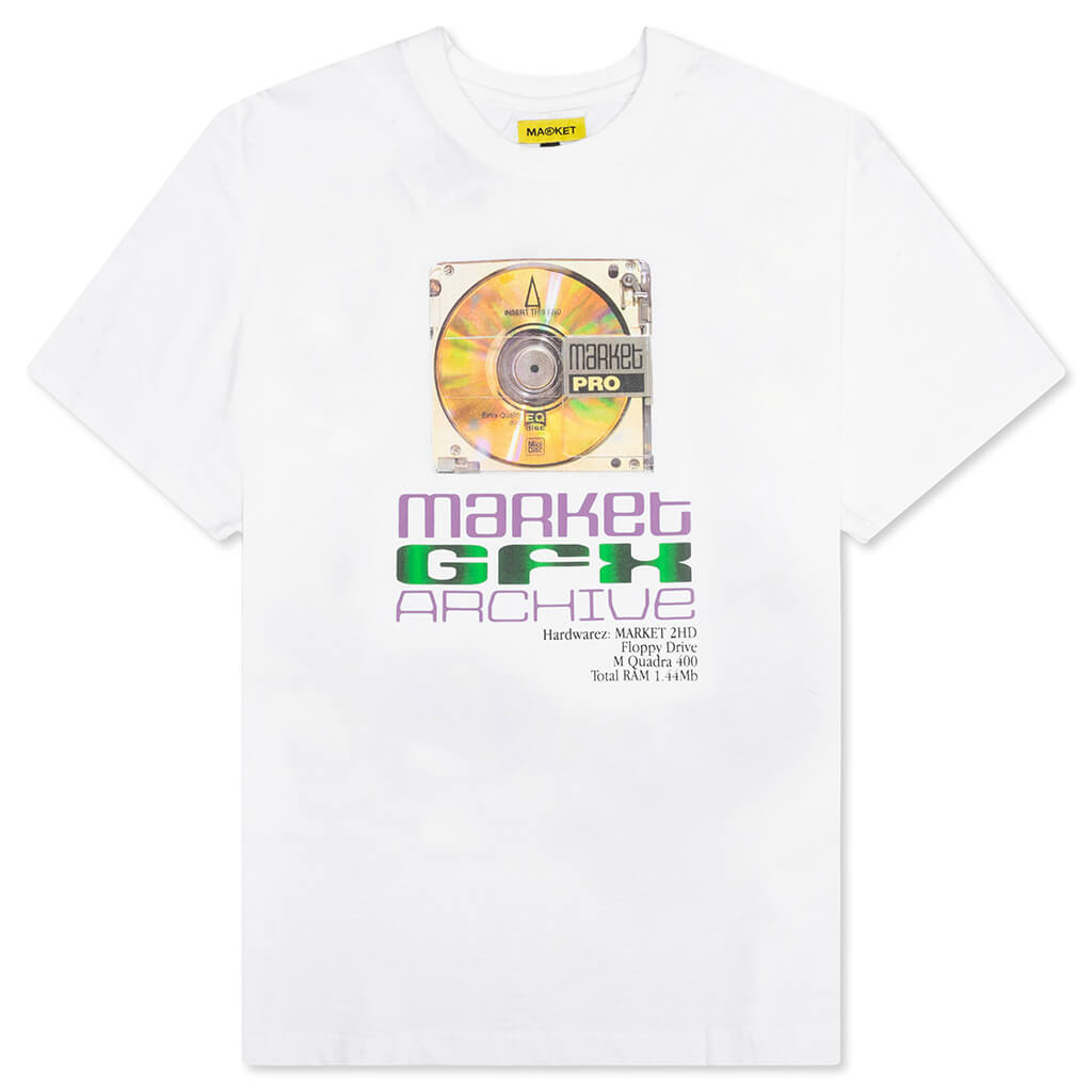 GFX Archive Tee - White
