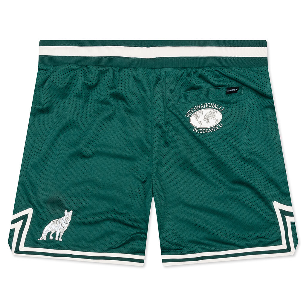 Market International Game Shorts - Deep Emerald
