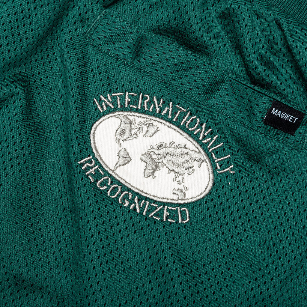 Market International Game Shorts - Deep Emerald