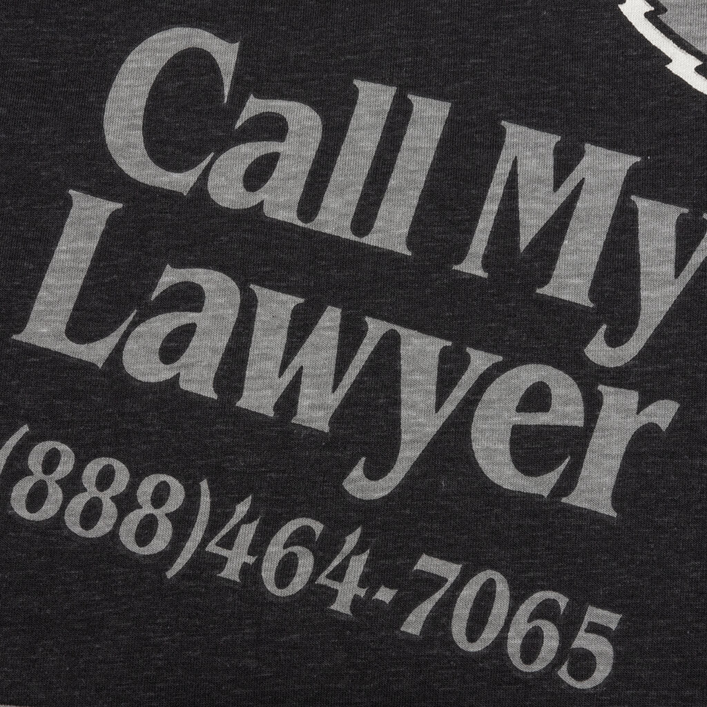 Monogram AOP Grayscale Tee - Black 