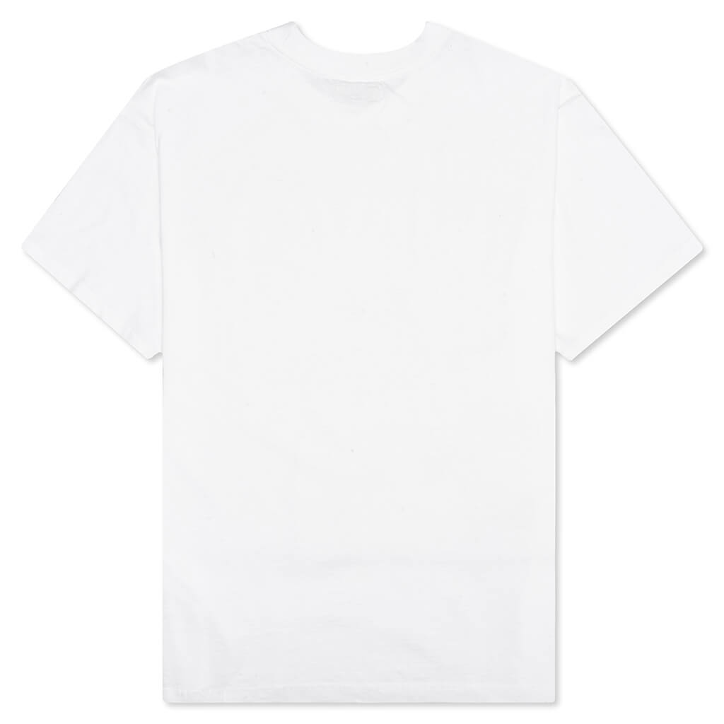 Smiley In the Net UV T-Shirt - White