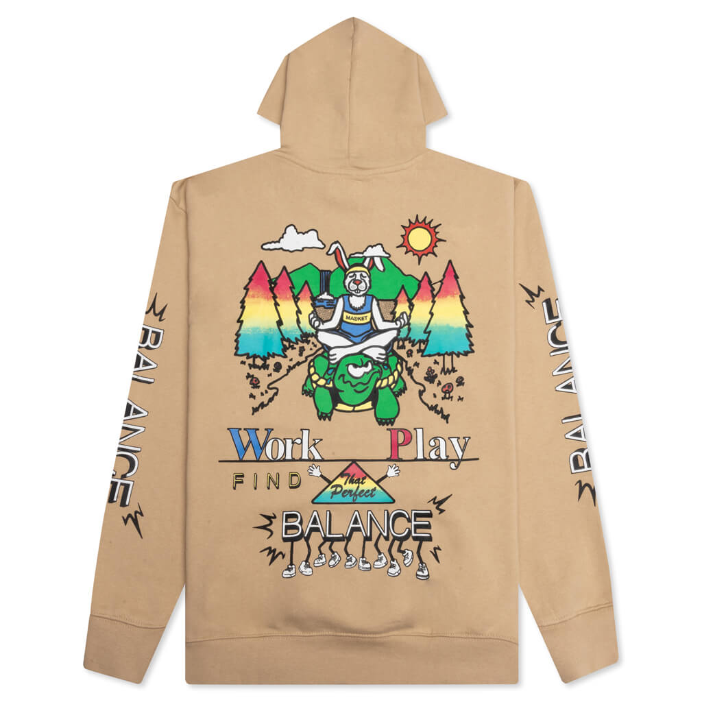 Work Life Balance Hoodie - Sand