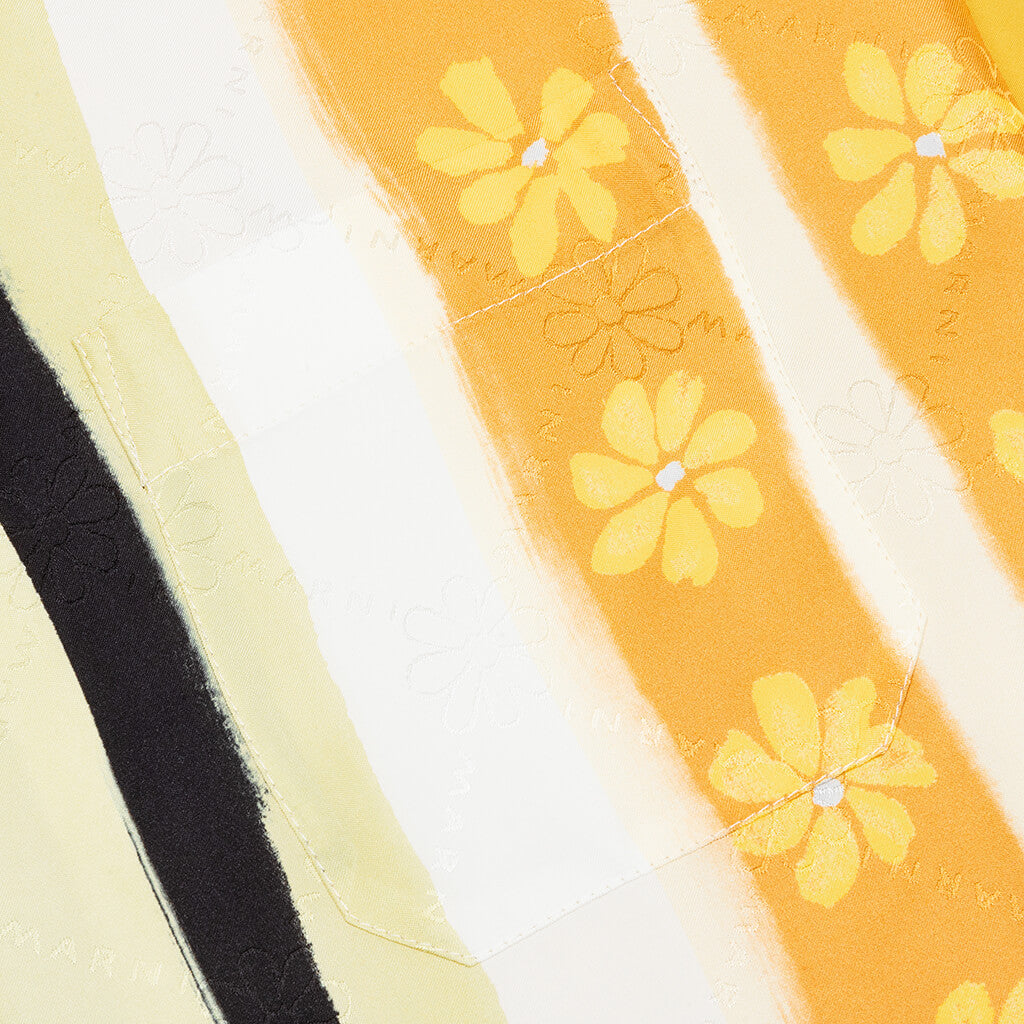 Viscose and Cotton Shirt - Gold