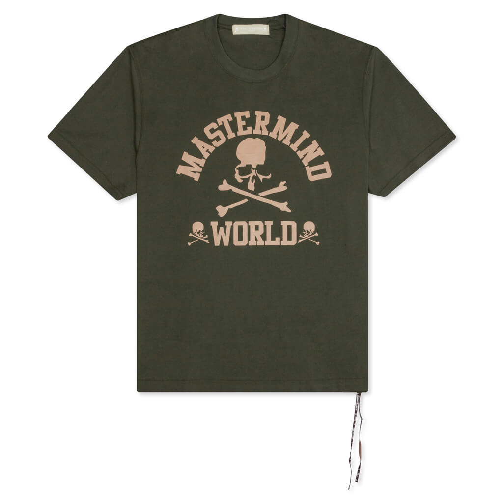College Logo T-Shirt - Olive