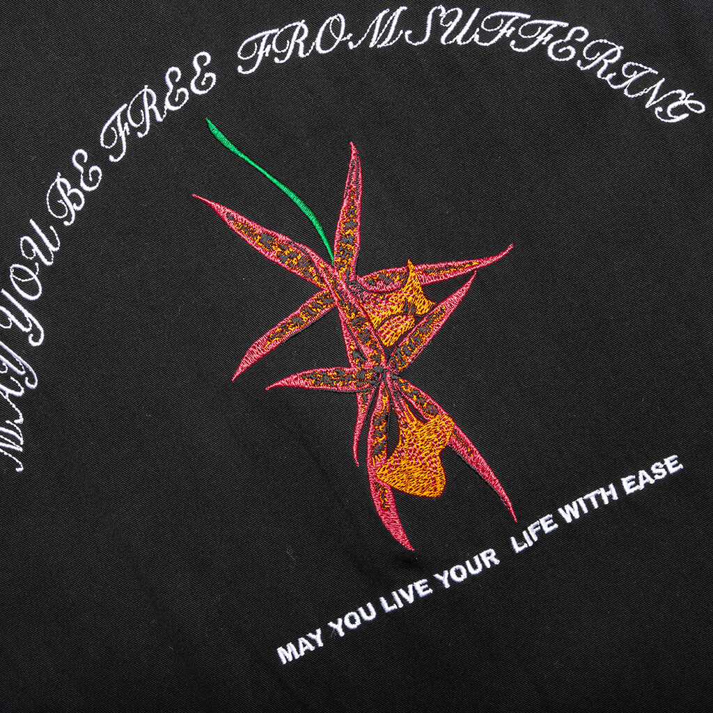 May You Be Safe Button Up - Black