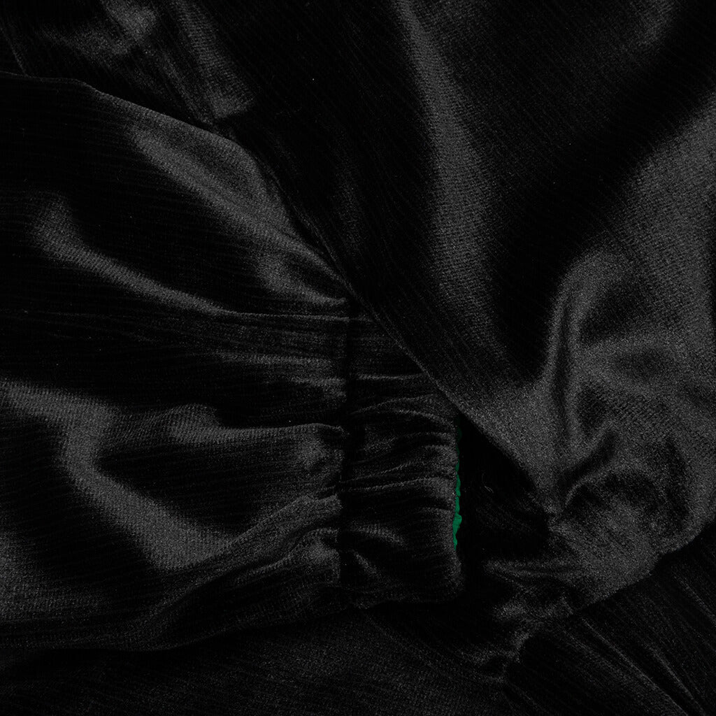 Merci Velour Jacket - Black