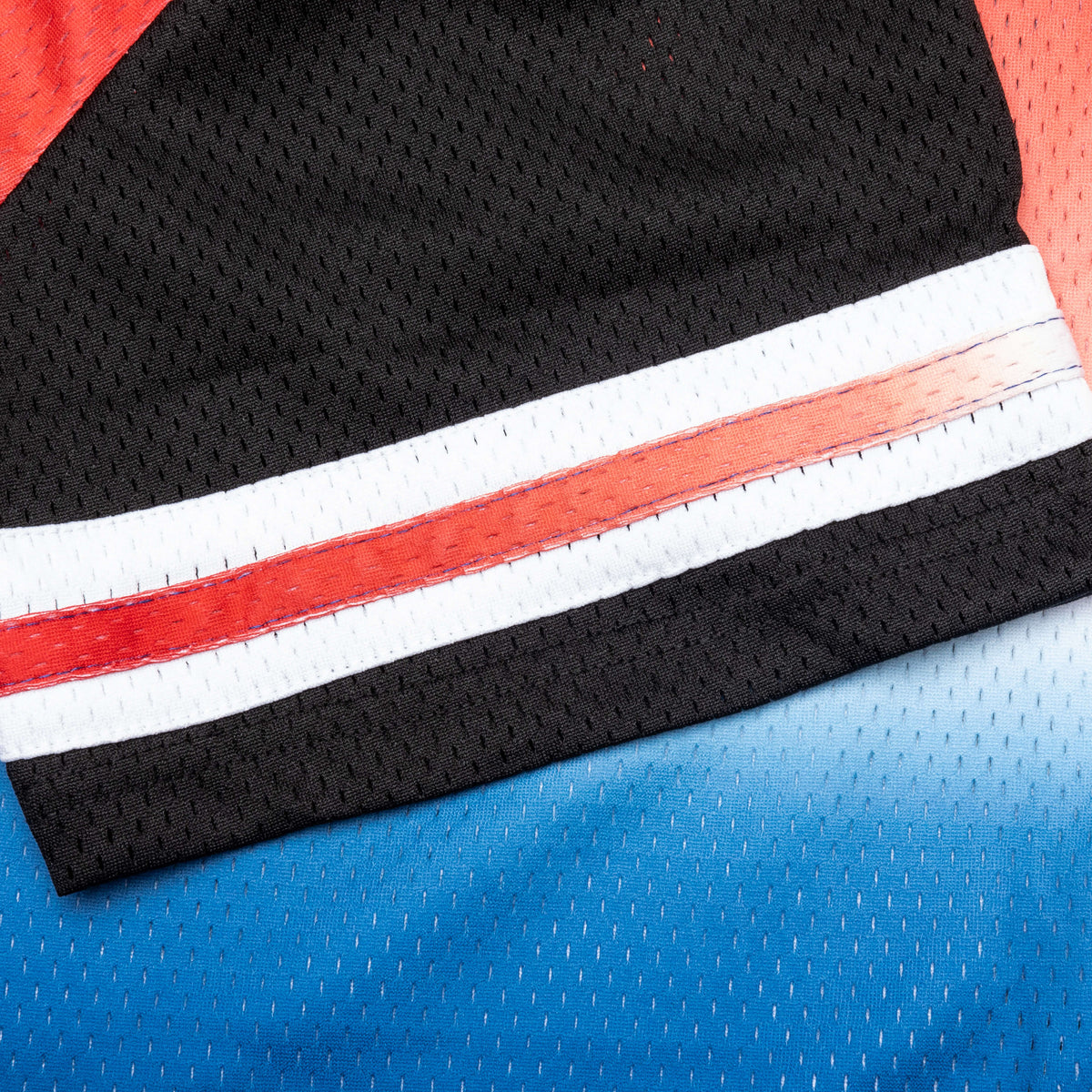 Mesh Football Jersey - Black Multi