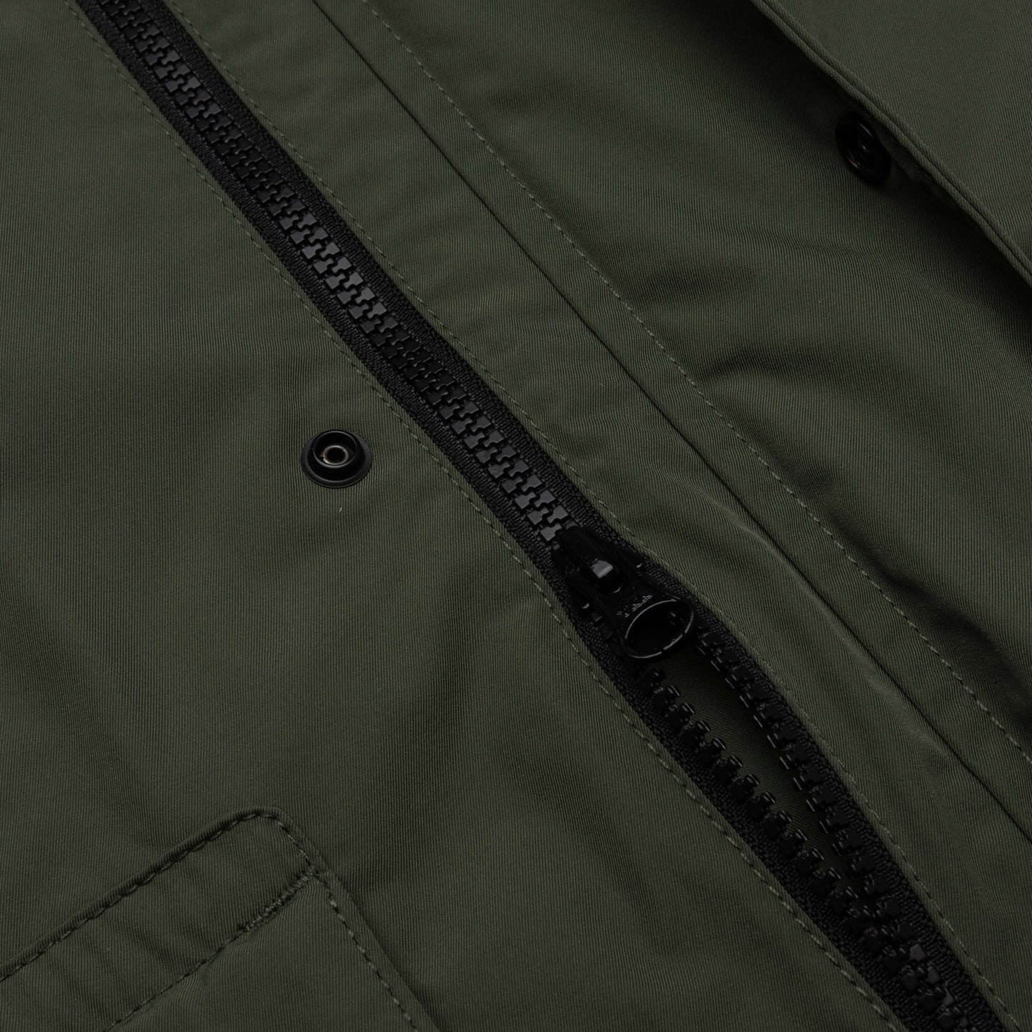 Micro Twill Hooded Jacket - Musk