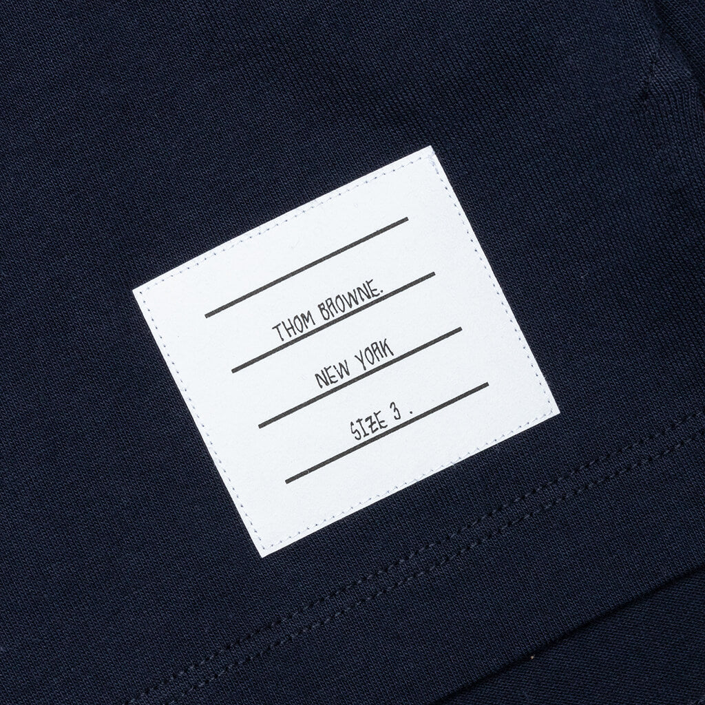 Midweight Jersey Stripe S/S Tee - Navy