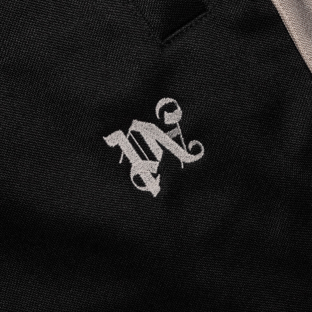 Monogram Colorblock Track Pants - Black/Light