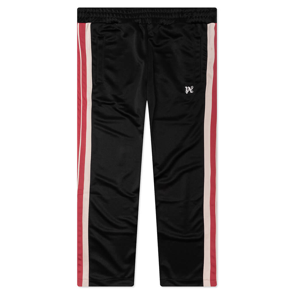 Monogram Colorblock Track Pants - Black/Light