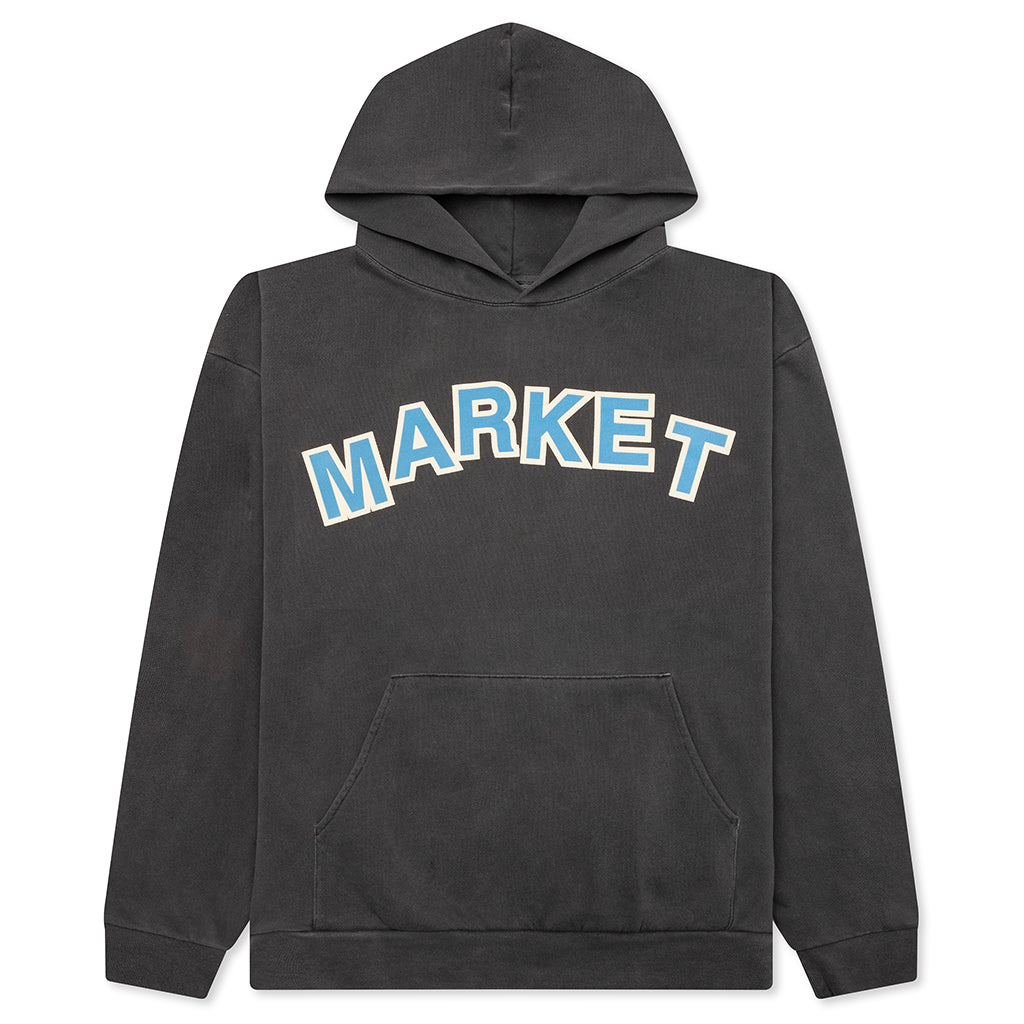 Move Mountains Hoodie - Washed Black