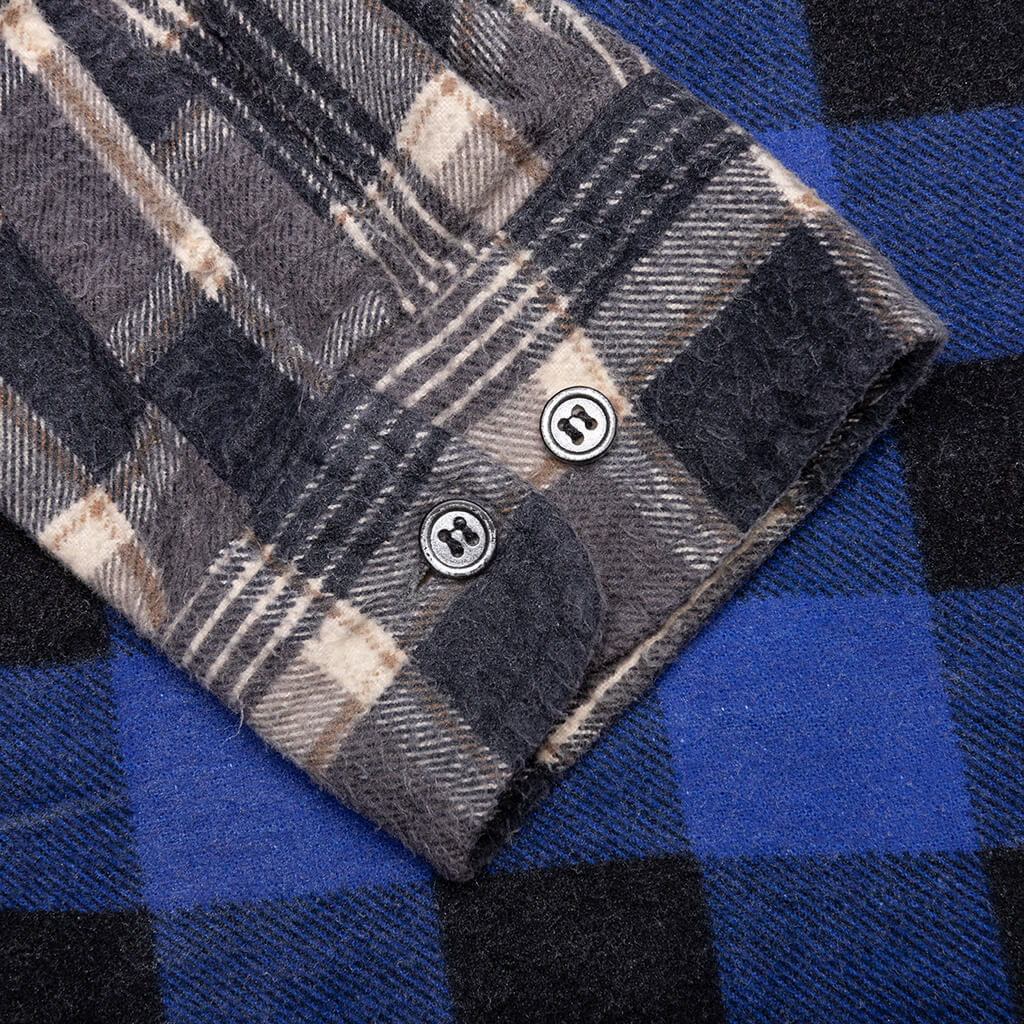 Flannel Shirt 7 Cuts Reflection Shirt - Assorted