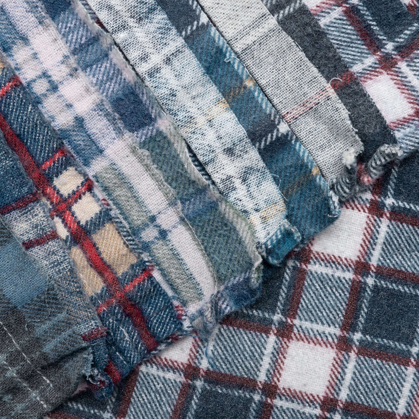 Flannel Shirt Ribbon Reflection Shirt - Assorted