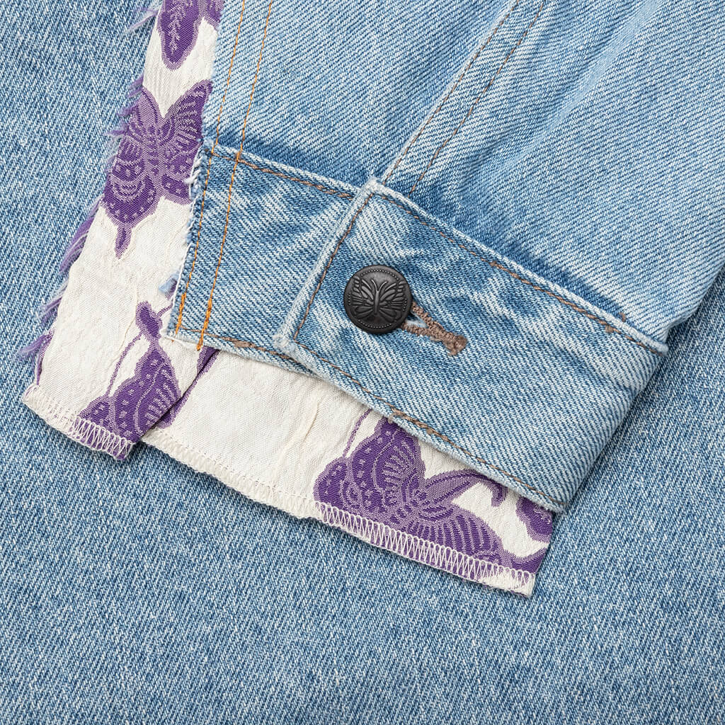 Jean Jacket Covered Pant - Off White