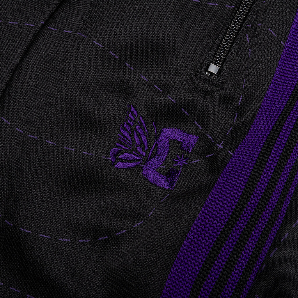 Needles x DC Shoes Track Pant Poly Smooth - Black