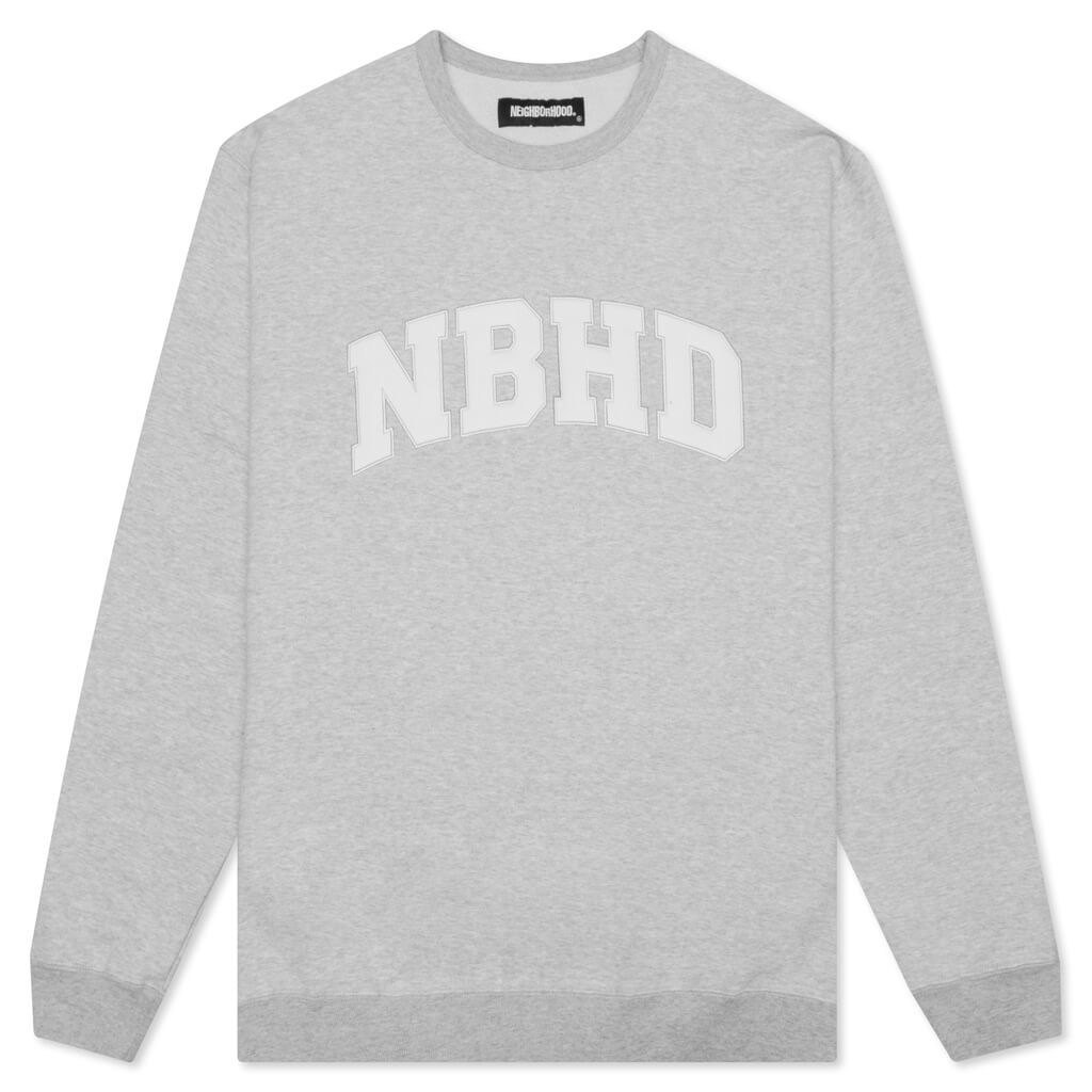 Classic-S L/S Crew - Grey