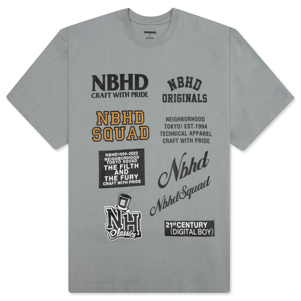 NH-11 S/S Tee - Grey