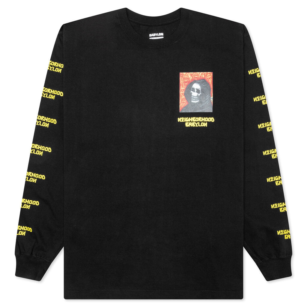 Neighborhood x Babylon Tee LS-2 - Black