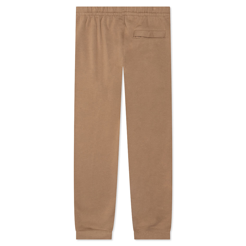 Sportswear Club Fleece Joggers - Dark Driftwood/White