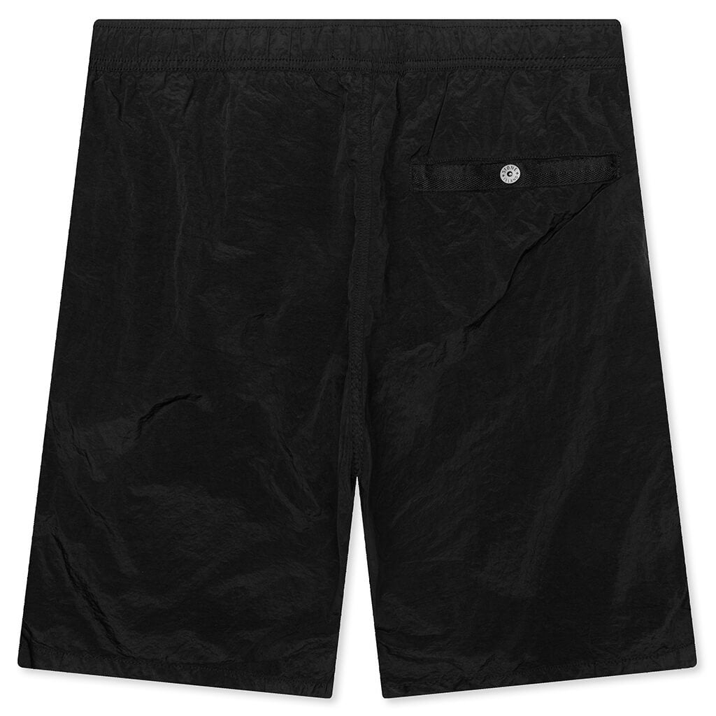 Patch Bermuada Shorts - Black