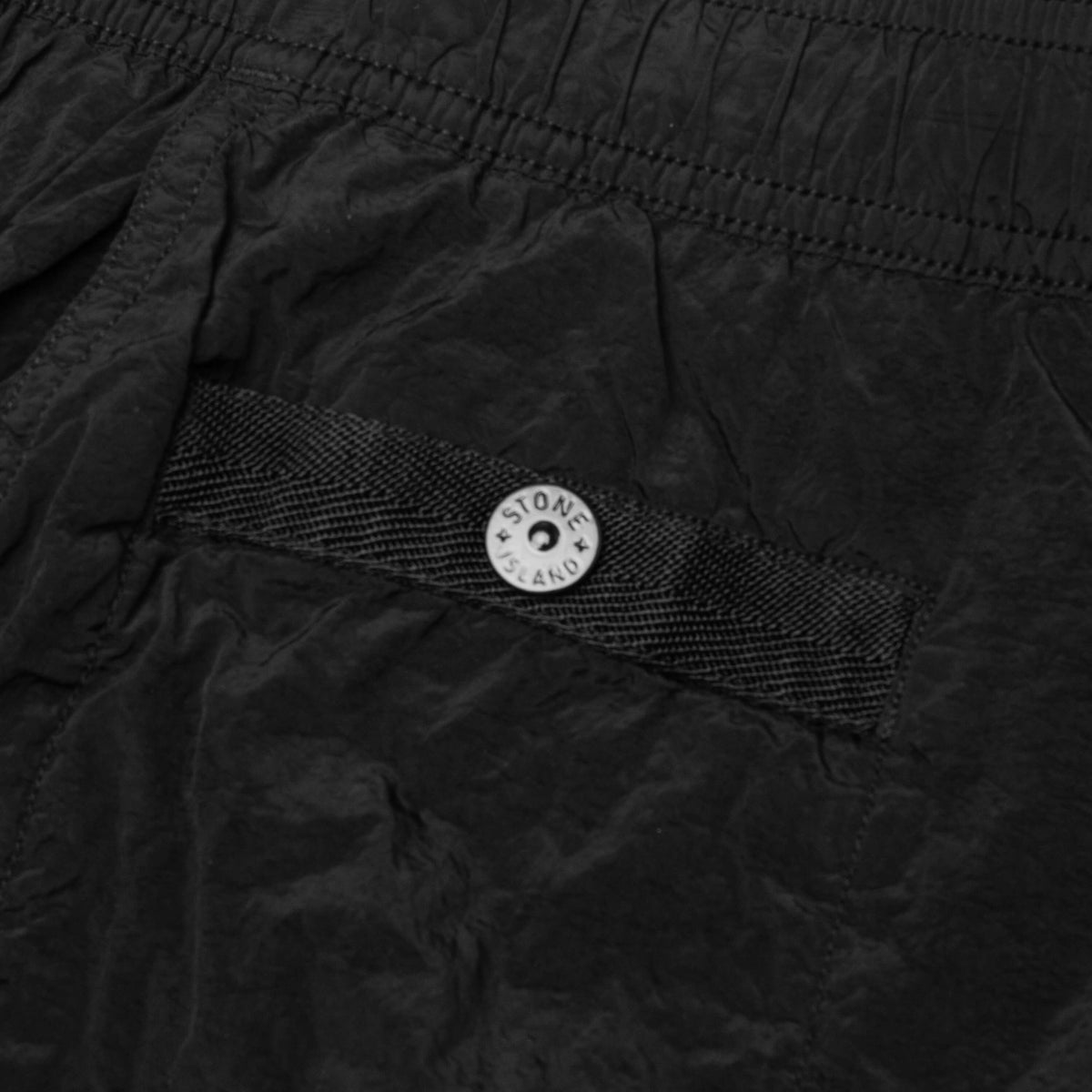 Patch Bermuada Shorts - Black