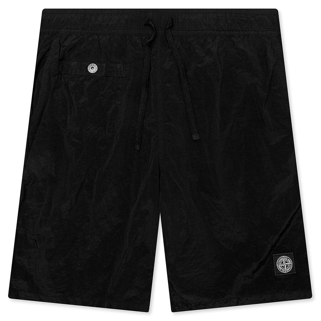 Patch Bermuada Shorts - Black