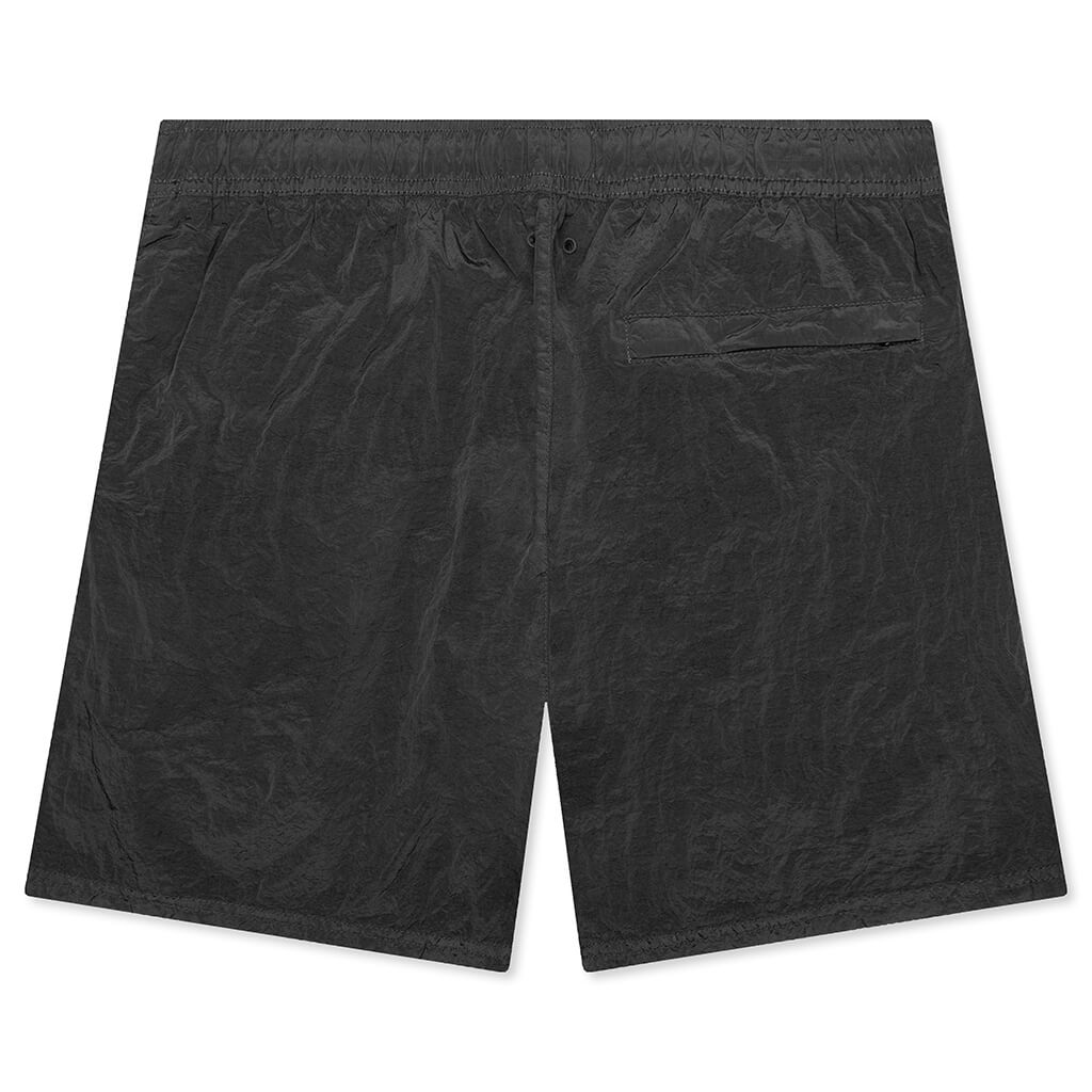Nylon Metal Regular Fit Shorts - Charcoal