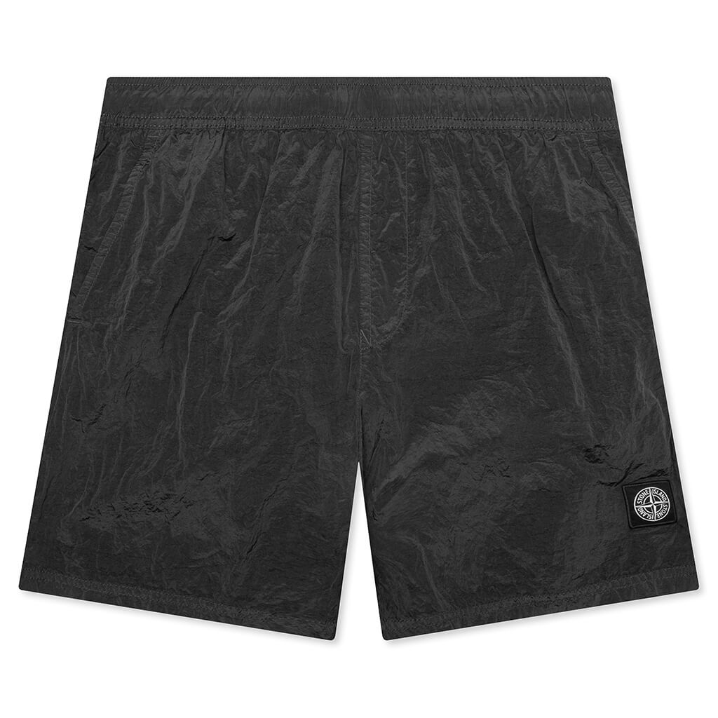 Nylon Metal Regular Fit Shorts - Charcoal