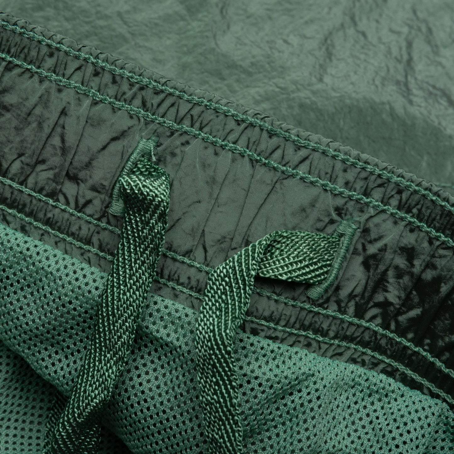 Nylon Metal Regular Fit Shorts - Light Green