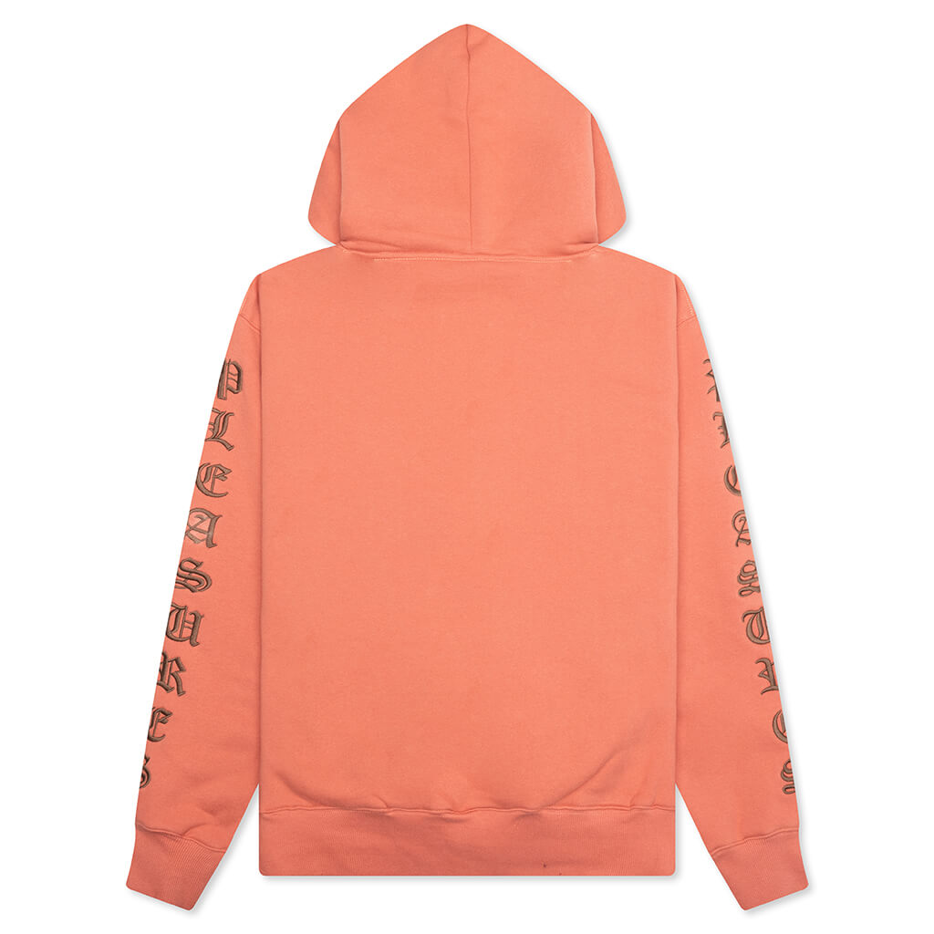 OE Zip Up Hoodie - Rust