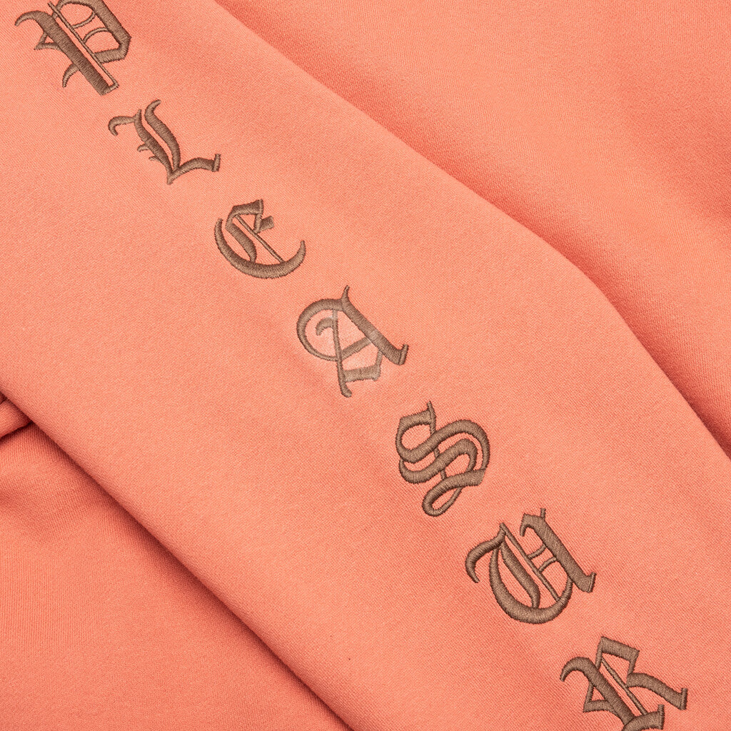 OE Zip Up Hoodie - Rust
