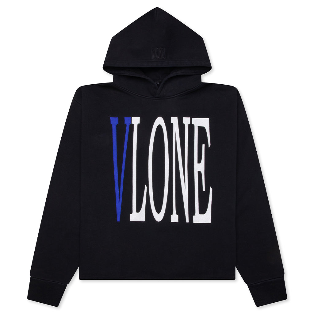 OG Staple Embroidered Hoodie - Black/Blue