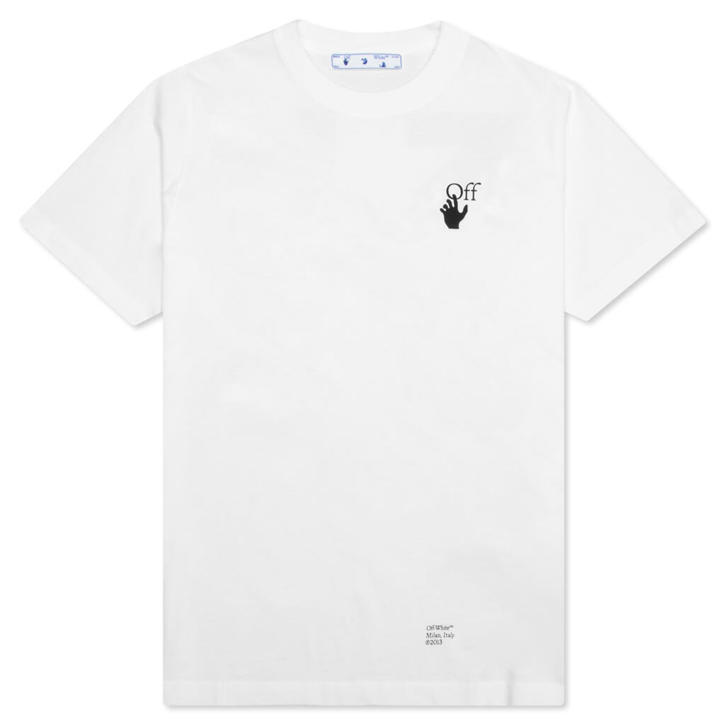 Caravaggio Arrow S/S Slim Tee - White/Black