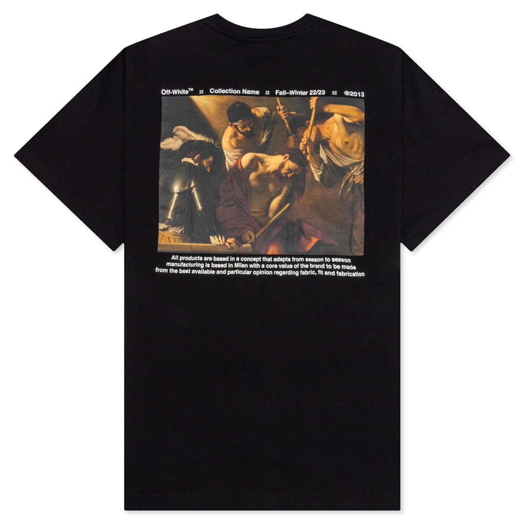 Caravaggio Crownin Skate S/S Tee - Black/White
